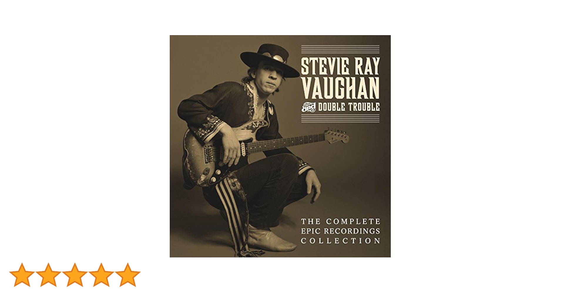STEVIE RAY VAUGHAN/COMPLETE　BOX /12枚組 SRVの10回忌に発表された、CD3枚とDVD1枚が入った BOXセットの